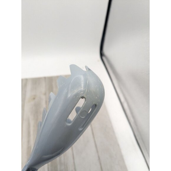 Vintage Country Blue Spaghetti #2 Pasta Fork 11 3/4" Fork Server Spoon Nylon - Picture 5 of 8